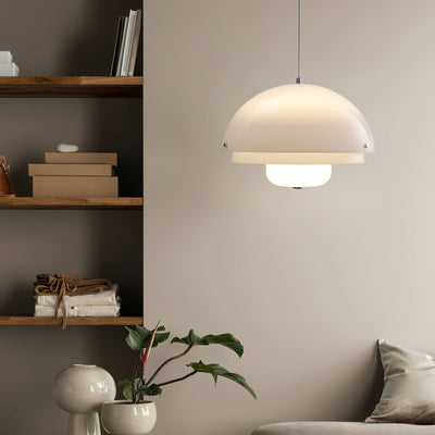 Velisena Unique Milk White Glass Pendant Lamp