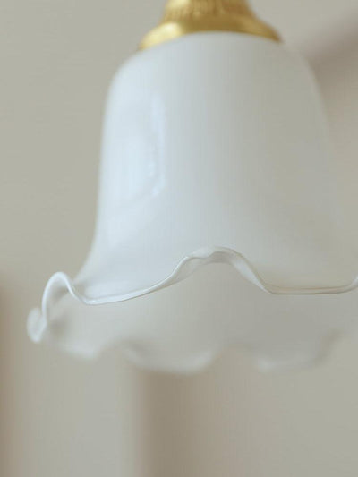 Floria Milky Flower Pendant Light