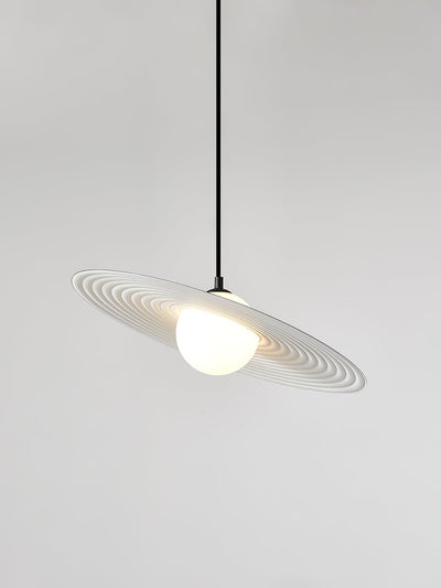 Viraalise Pendant Light PE LED Plate White and Black