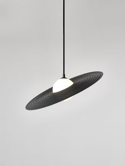 Viraalise Pendant Light PE LED Plate White and Black