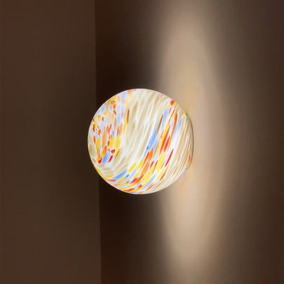 Fairmont Pastel Glass Wall Lamp