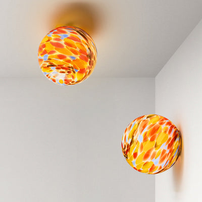 Fairmont Pastel Glass Wall Lamp