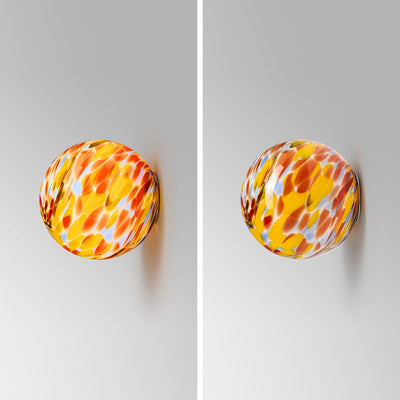 Fairmont Pastel Glass Wall Lamp