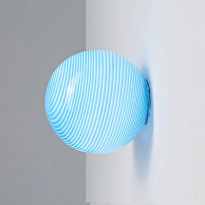 Fairmont Pastel Glass Wall Lamp