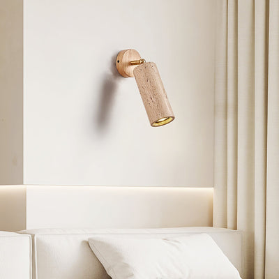Erzorus Minimalist Travertine Wall Light