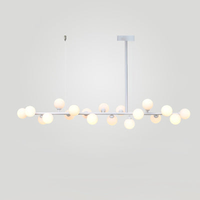 Lumiray Black Linear Globe Pendant Light