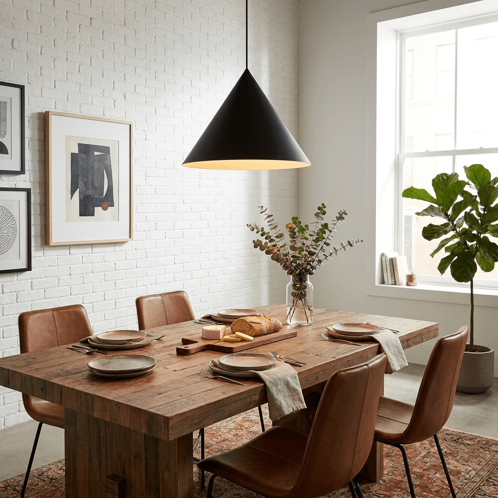 Riveria Minimalist Cone Pendant Lamp