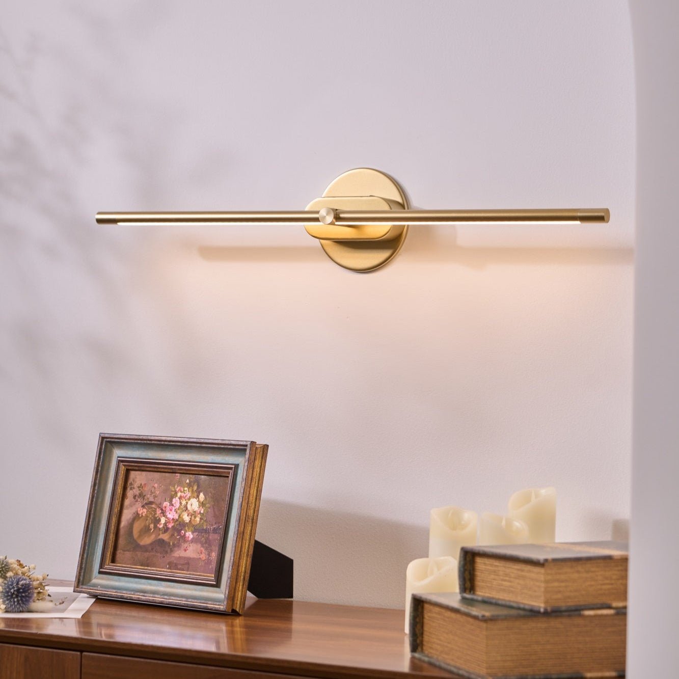 Lustra Wall Lamp Minimalist Linear Rechargeable
