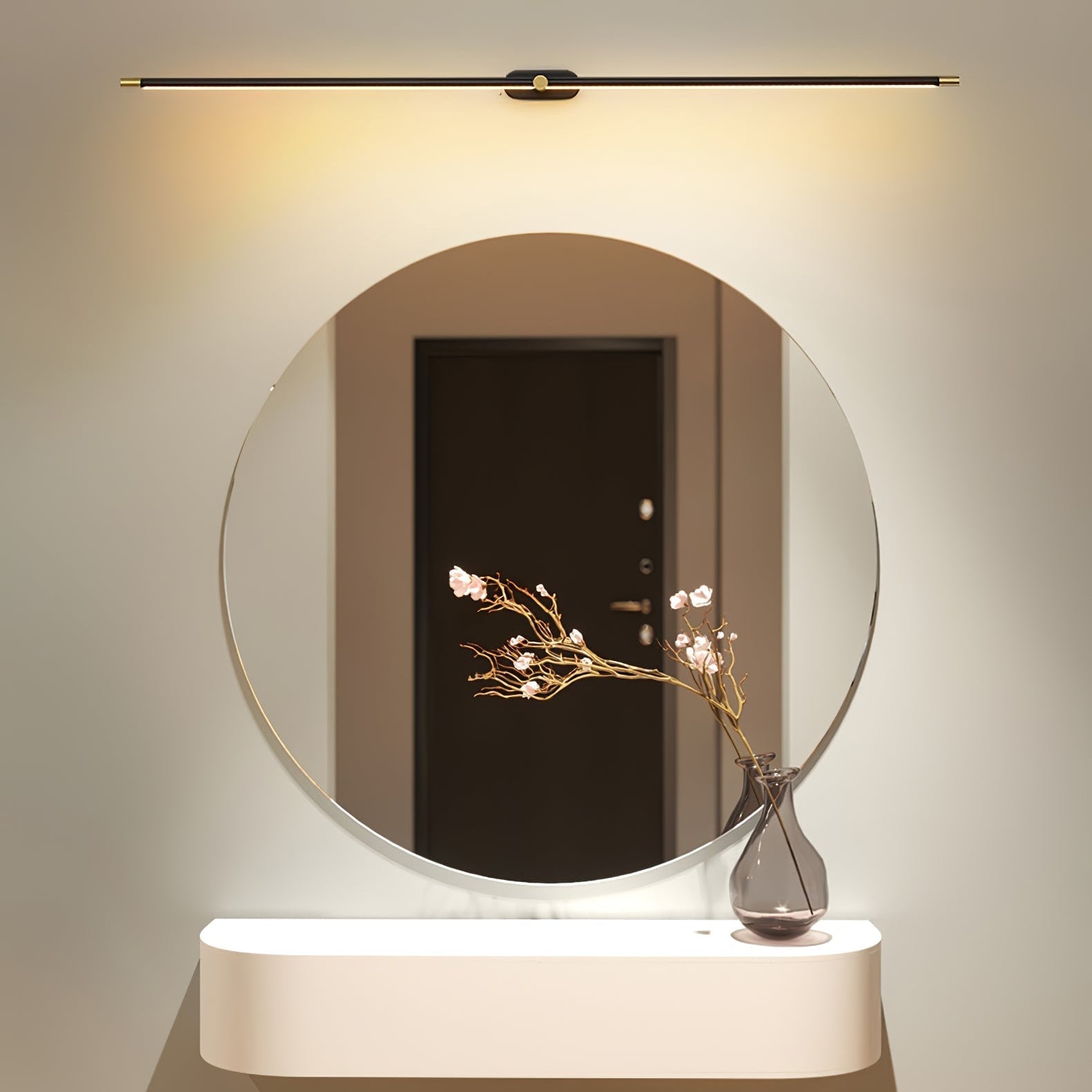 Lustra Wall Lamp Minimalist Linear Rechargeable