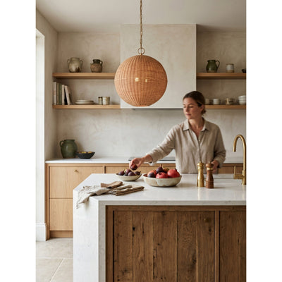 Ravisaya Rattan Round Pendant Lamp