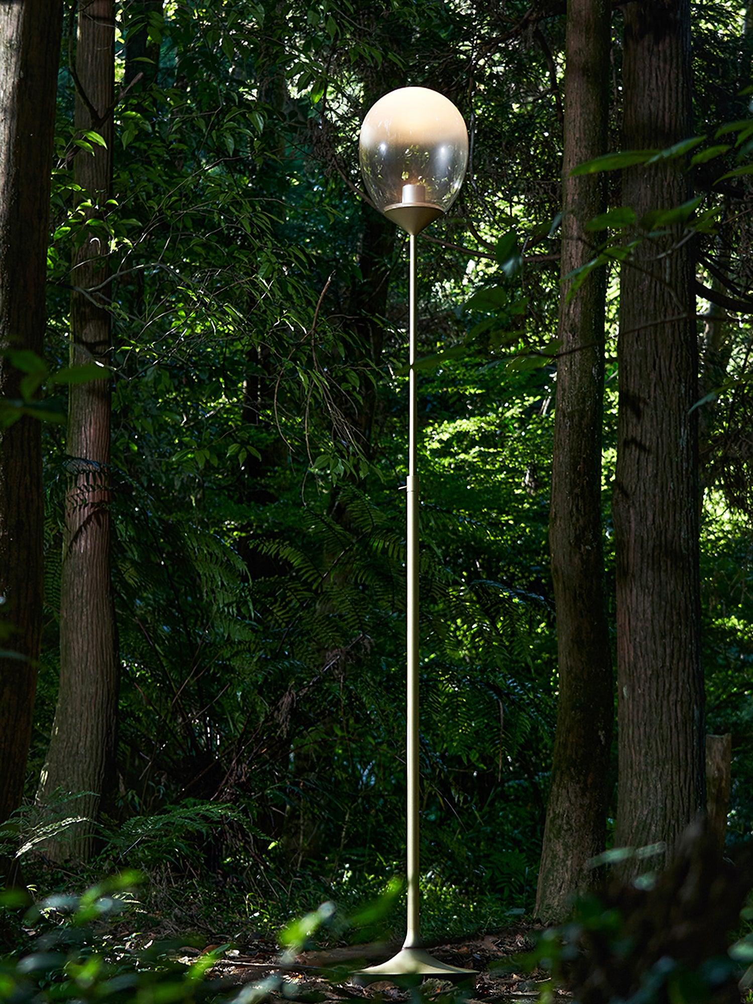 Unex Gold Glass Artistic Table Lamp
