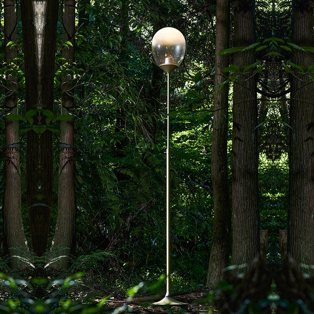 Unex Gold Glass Artistic Table Lamp