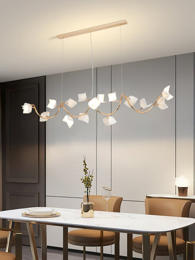 Arthearae Postmodern Luxury Flora Ceramics Chandelier
