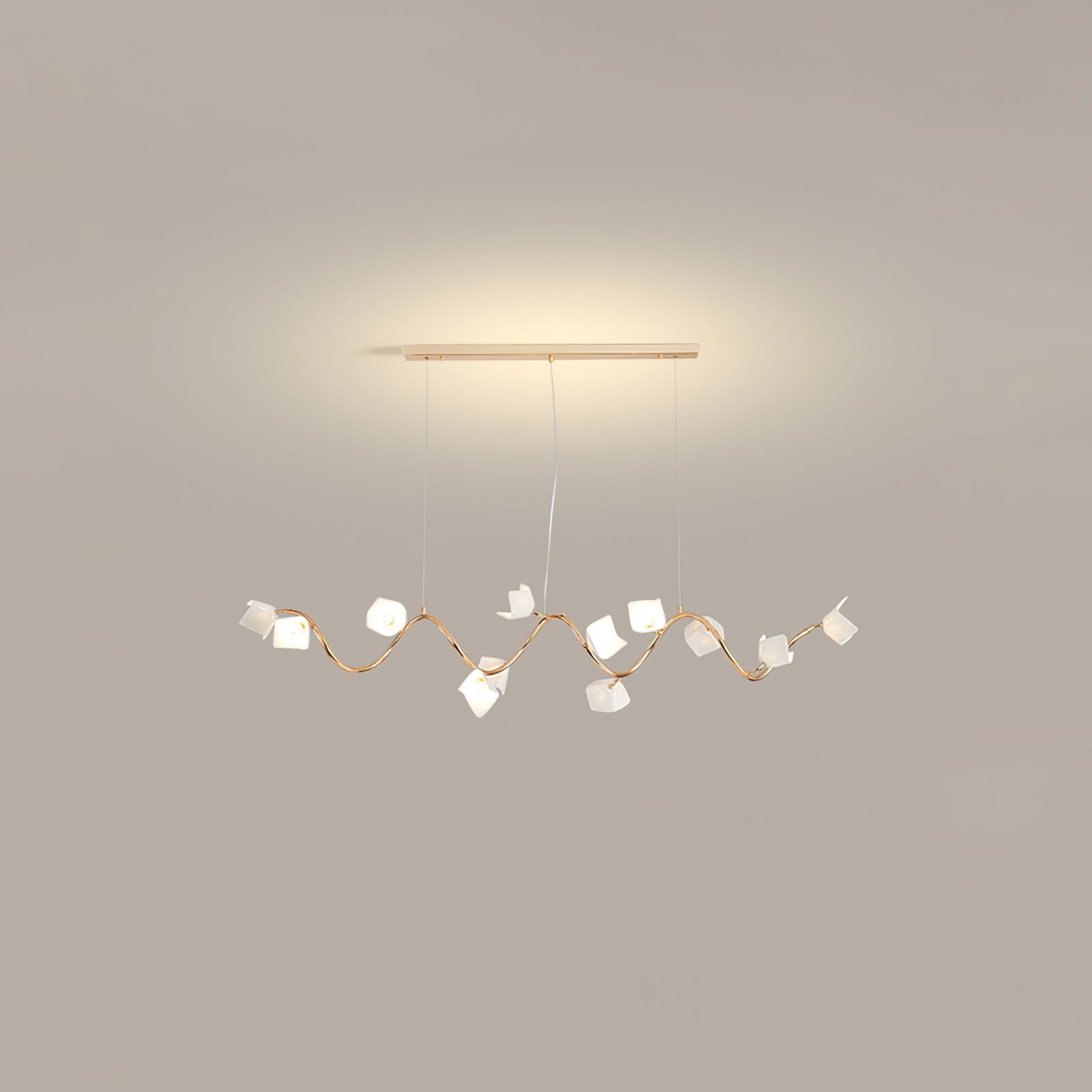 Arthearae Postmodern Luxury Flora Ceramics Chandelier