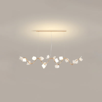 Arthearae Postmodern Luxury Flora Ceramics Chandelier