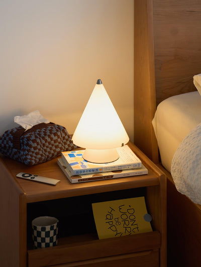 Lrtvin Minimalist Glass Table Lamp
