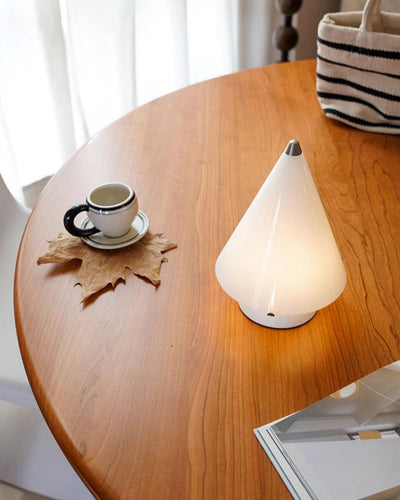 Lrtvin Minimalist Glass Table Lamp