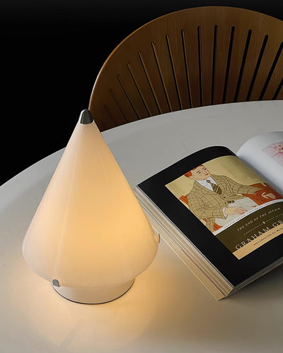 Lrtvin Minimalist Glass Table Lamp