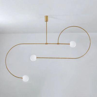 Viraiseon Chandelier Mobile Black Minimalist