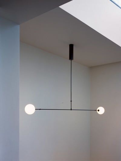 Viraiseon Chandelier Mobile Black Minimalist