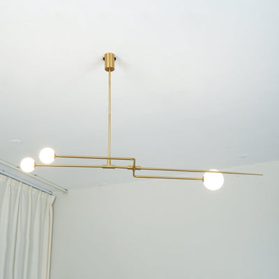 Viraiseon Chandelier Mobile Black Minimalist