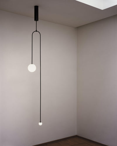 Viraiseon Chandelier Mobile Black Minimalist
