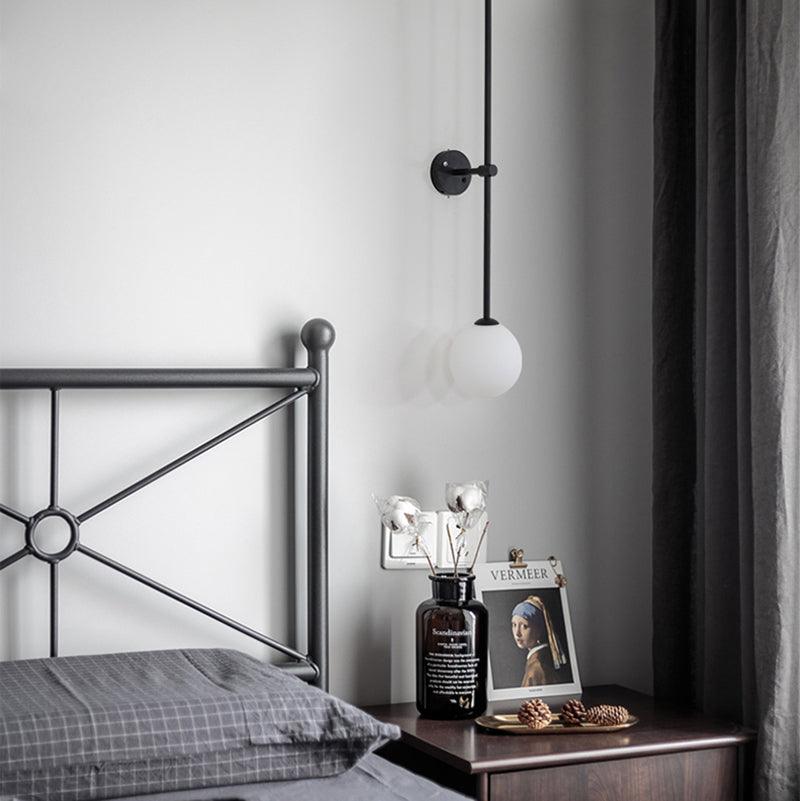 Veluelle Modern Minimalist Mobile Glass Wall Lamp