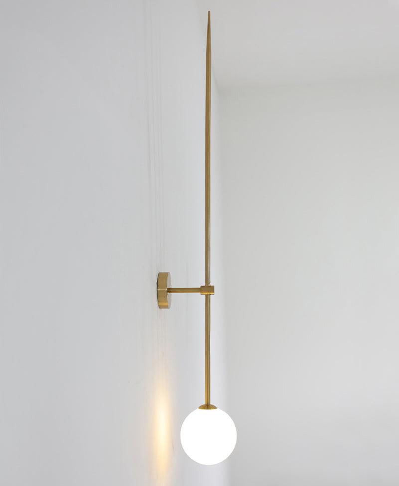 Veluelle Modern Minimalist Mobile Glass Wall Lamp