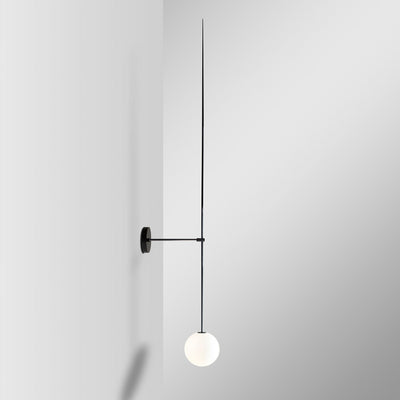 Veluelle Modern Minimalist Mobile Glass Wall Lamp