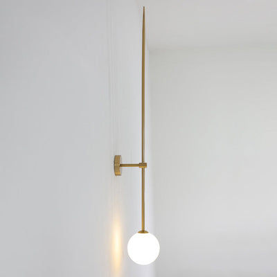 Veluelle Modern Minimalist Mobile Glass Wall Lamp