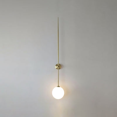 Veluelle Modern Minimalist Mobile Glass Wall Lamp