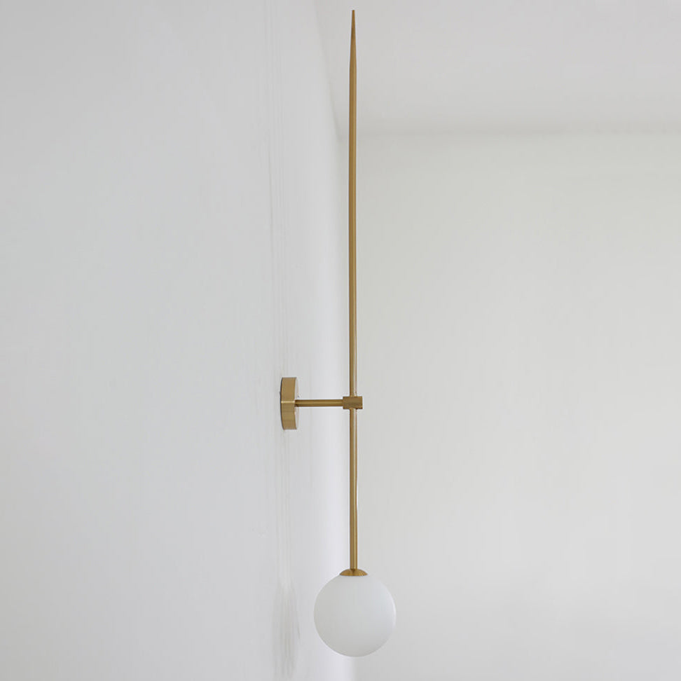 Veluelle Modern Minimalist Mobile Glass Wall Lamp