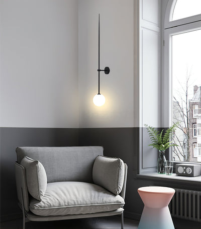 Veluelle Modern Minimalist Mobile Glass Wall Lamp
