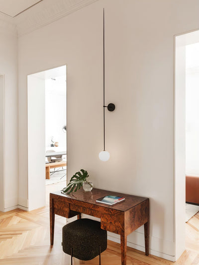Veluelle Modern Minimalist Mobile Glass Wall Lamp