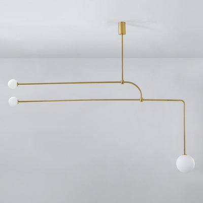 Viraiseon Chandelier Mobile Black Minimalist