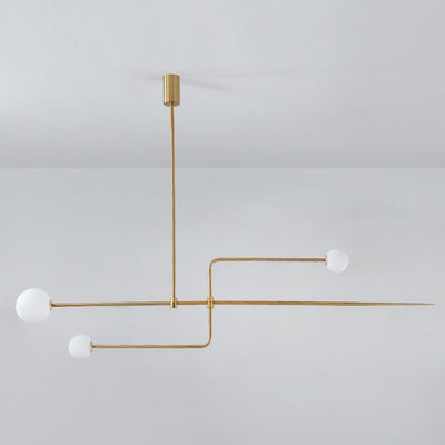 Viraiseon Chandelier Mobile Black Minimalist