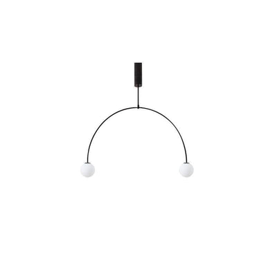 Viraiseon Chandelier Mobile Black Minimalist