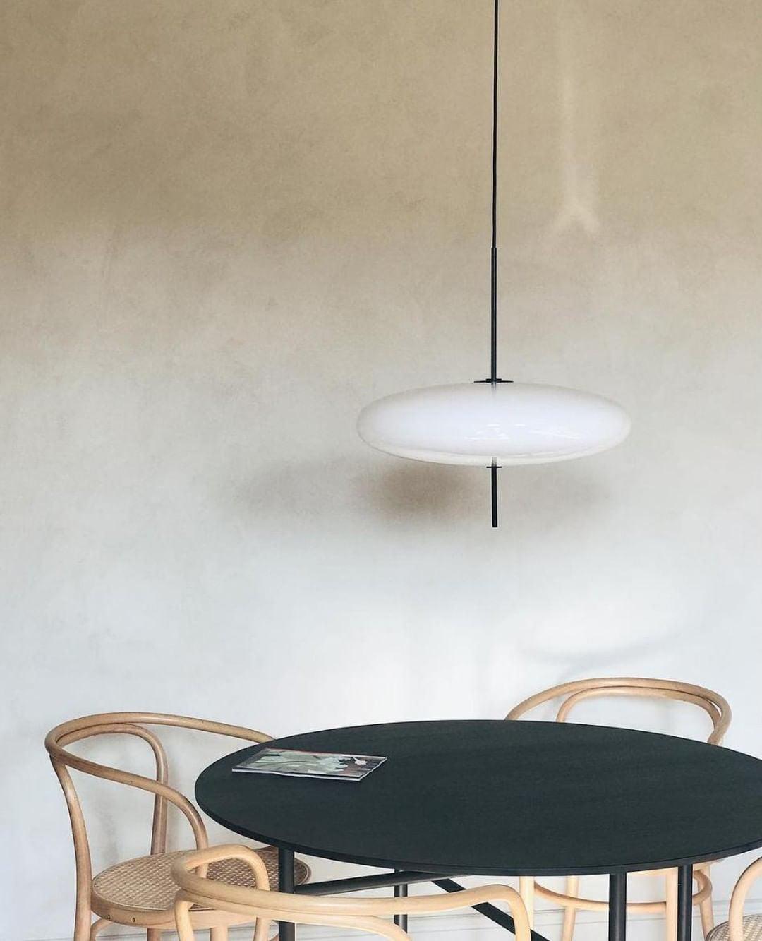 Rivaniella Pendant Lamp Joined Black-Painted for Living Room