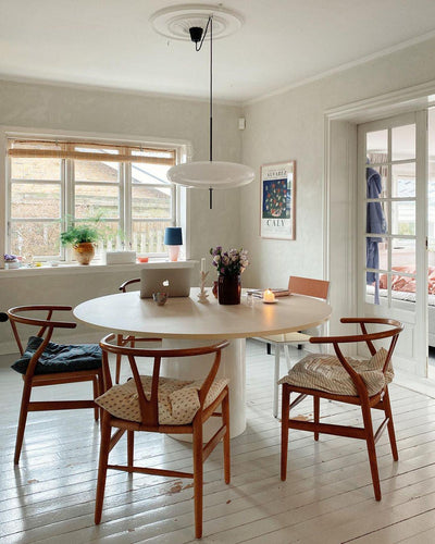 Rivaniella Pendant Lamp Joined Black-Painted for Living Room