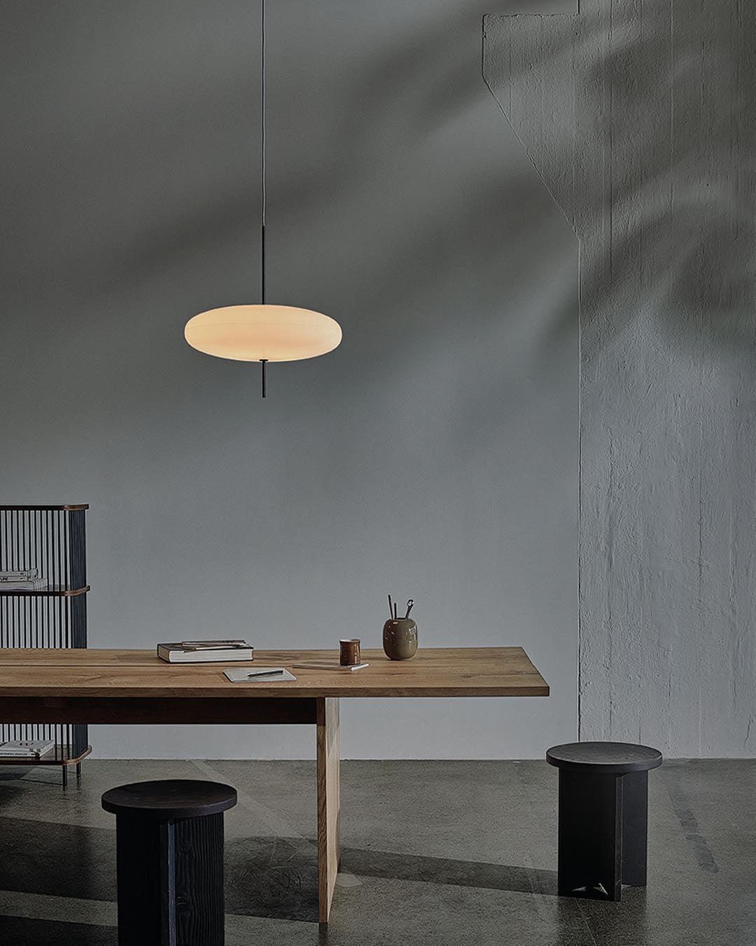 Rivaniella Pendant Lamp Joined Black-Painted for Living Room