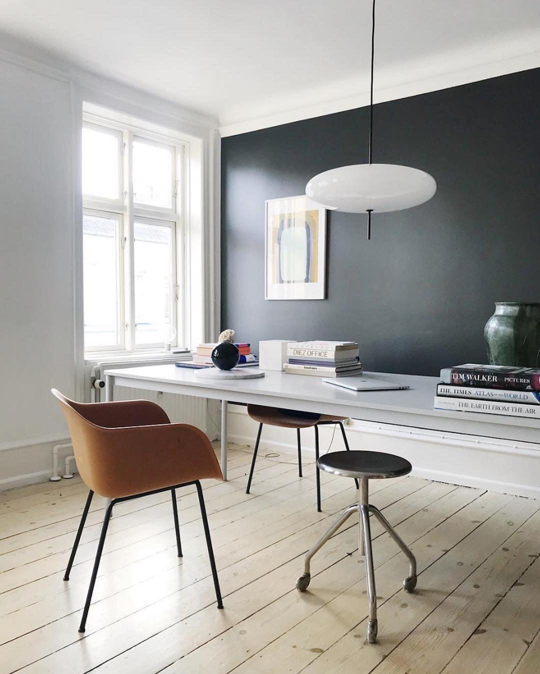 Rivaniella Pendant Lamp Joined Black-Painted for Living Room