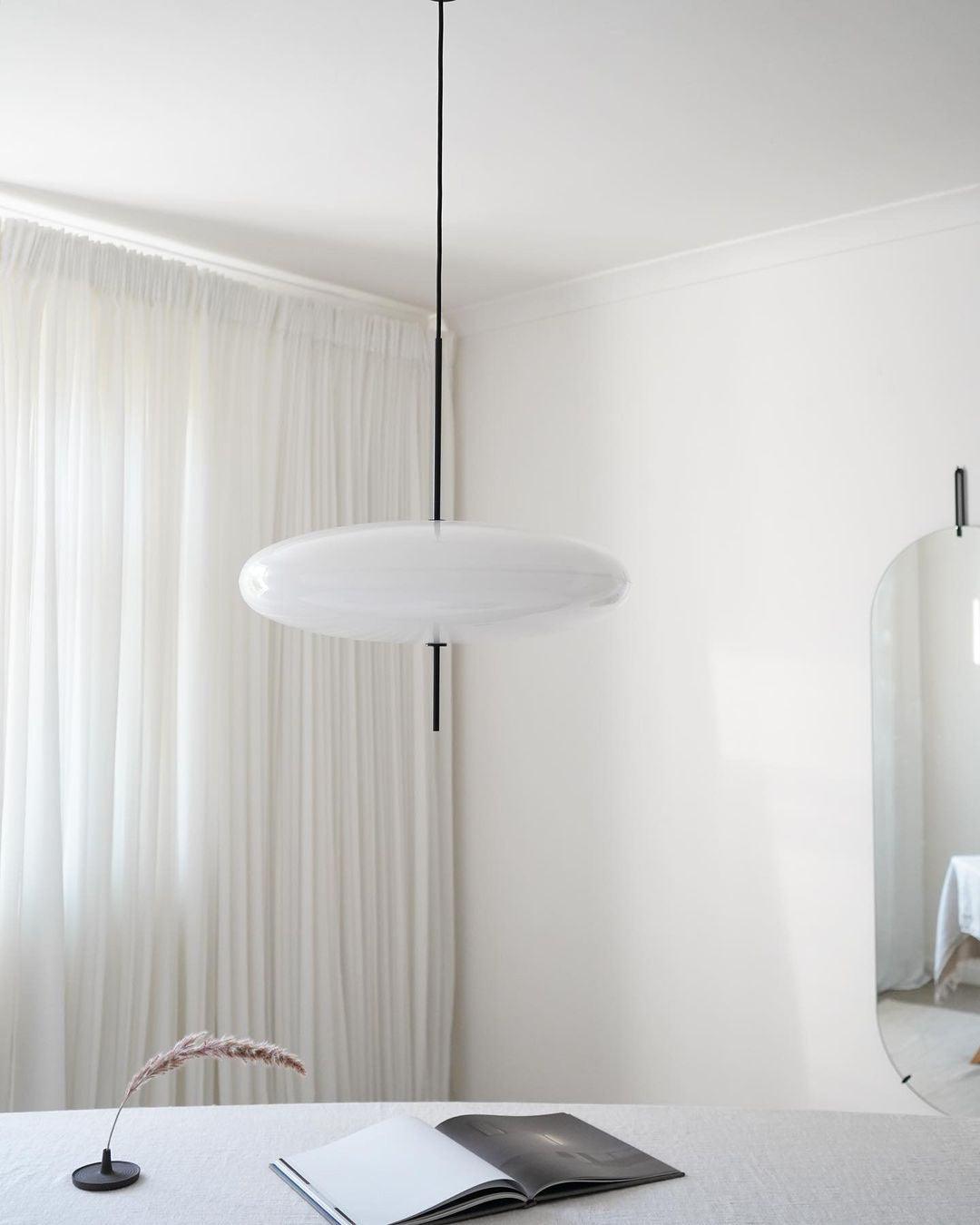 Rivaniella Pendant Lamp Joined Black-Painted for Living Room