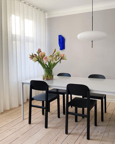 Rivaniella Pendant Lamp Joined Black-Painted for Living Room