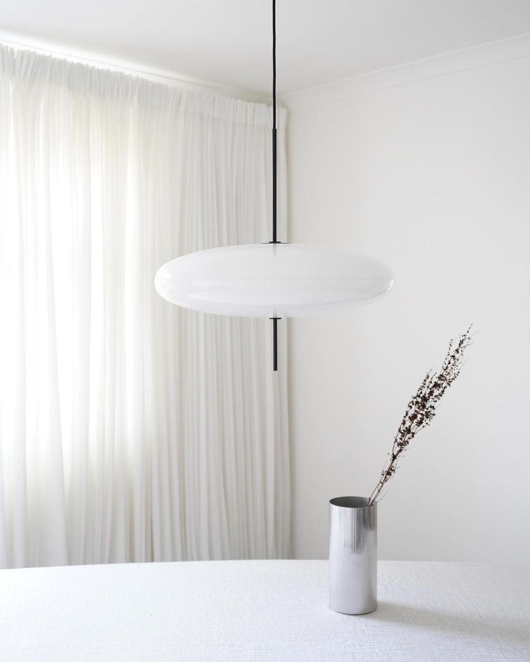 Rivaniella Pendant Lamp Joined Black-Painted for Living Room