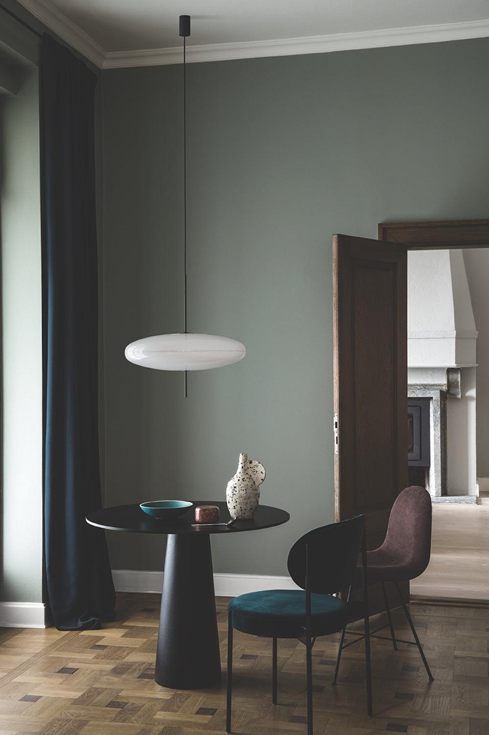 Rivaniella Pendant Lamp Joined Black-Painted for Living Room