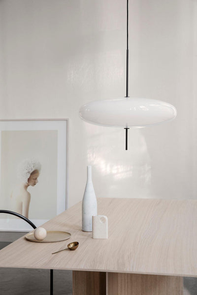 Rivaniella Pendant Lamp Joined Black-Painted for Living Room