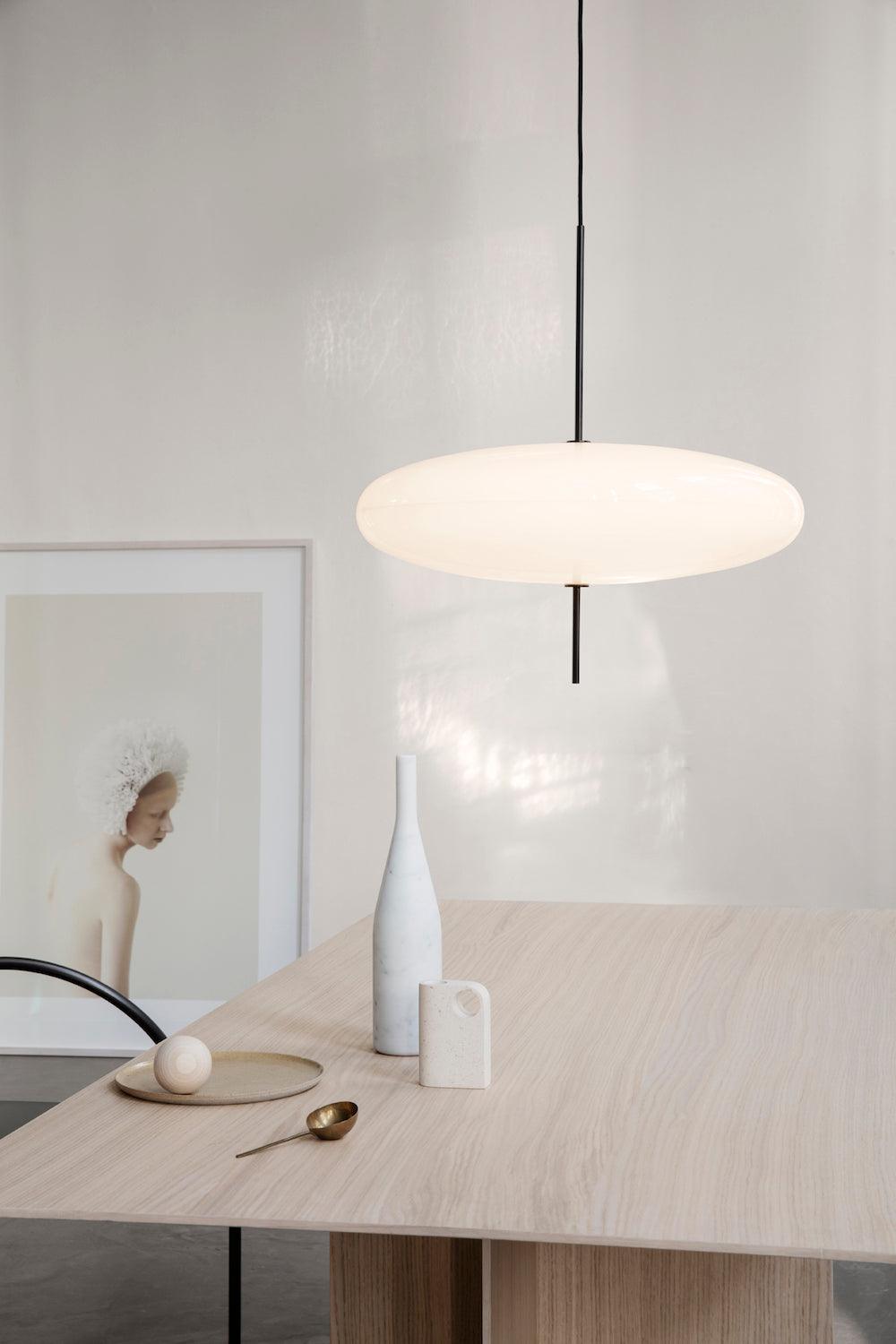 Rivaniella Pendant Lamp Joined Black-Painted for Living Room
