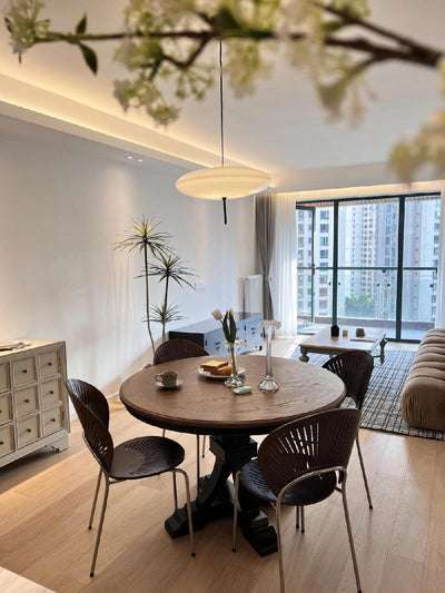 Rivaniella Pendant Lamp Joined Black-Painted for Living Room