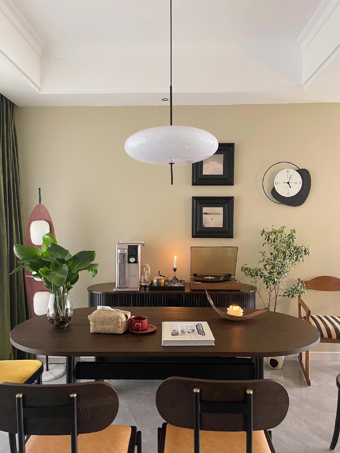 Rivaniella Pendant Lamp Joined Black-Painted for Living Room
