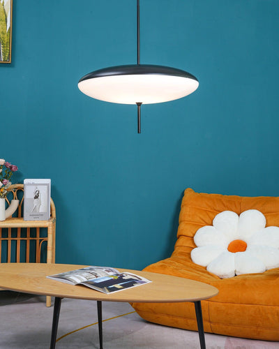 Rivaniella Pendant Lamp Joined Black-Painted for Living Room